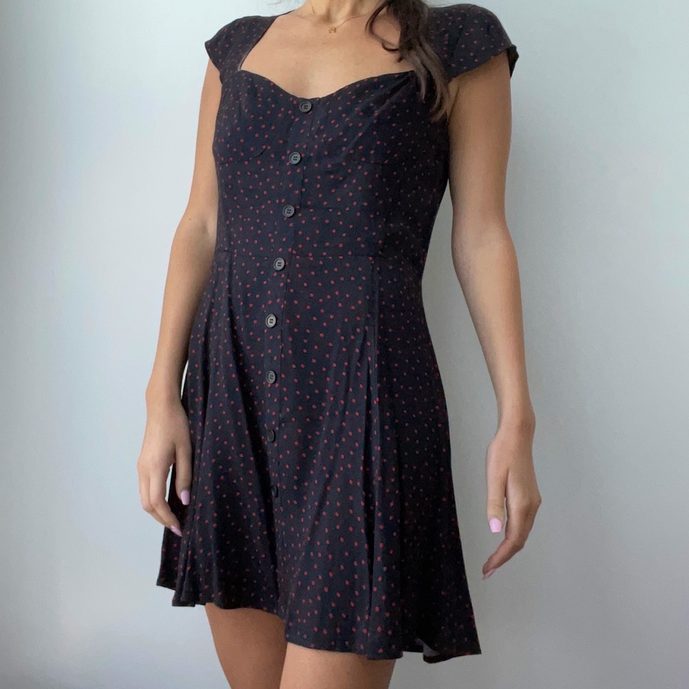 Reformation Polka Dot Dress
